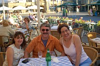  My turn to join in the picture.  Just so you know, it was quite warm out, probably mid to upper 80s (low 30s Celsius).