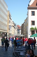  Part of the Leipzig pedestrian zone.