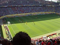  A free kick for Spain.
