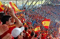  Must have been a Spanish goal!