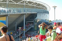  And one final look at the outside of the stadium.