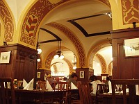  Once back in Leipzig we stopped in a restaurant called Auerbachs Celler.  This is a restaurant made famous by Goethe in his play 